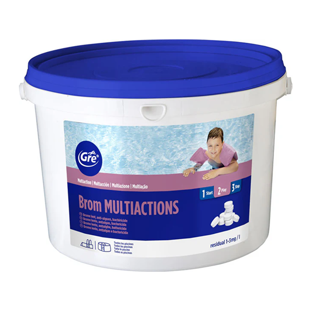 Bromo Multiacción Pastillas 20 g., 5 Kg. GRE